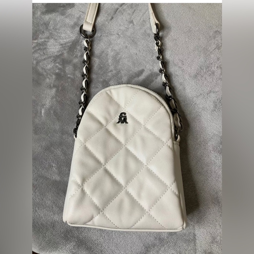 Steve Madden Purse White Crossbody Bag